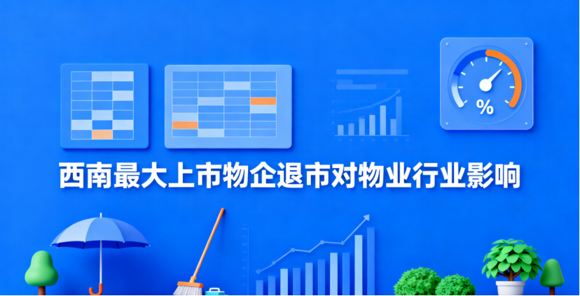 西南最大上市物企退市,对物业行业的影响几何?